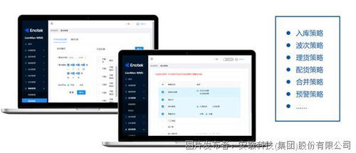 產品推介 安歌科技enotek wms wcs管理系統,為智能物流賦予最強大腦